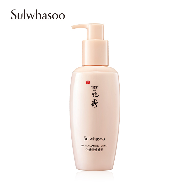 雪花秀顺行柔和洁颜泡沫200ml 洗面奶洁面乳男女补水保湿