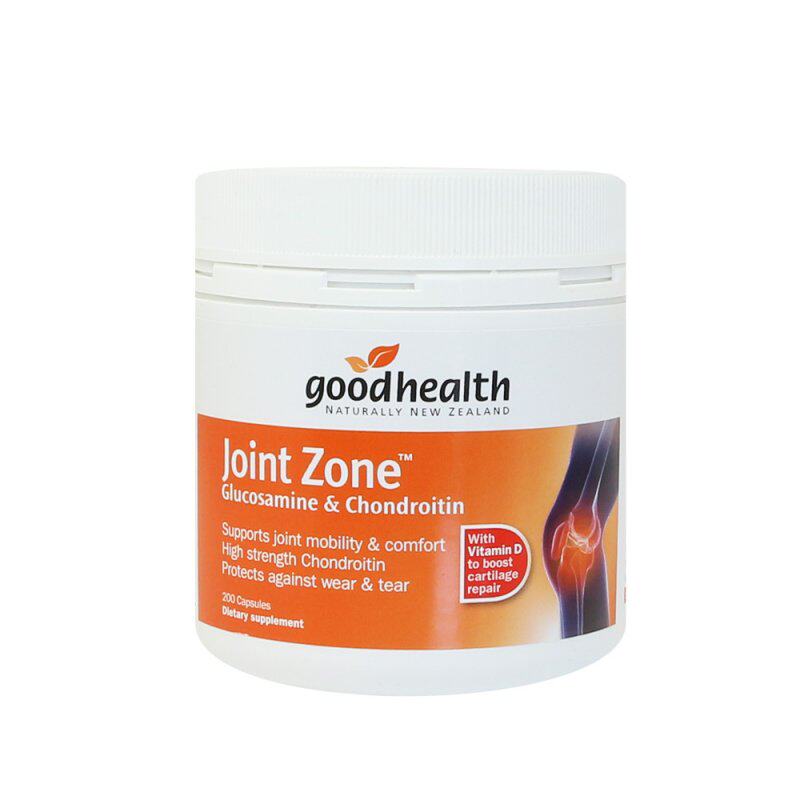 New Zealand Good Health Good Health Joint Spirit Plus Vitamin D 200 Capsules Glucosamine Chondroitin
