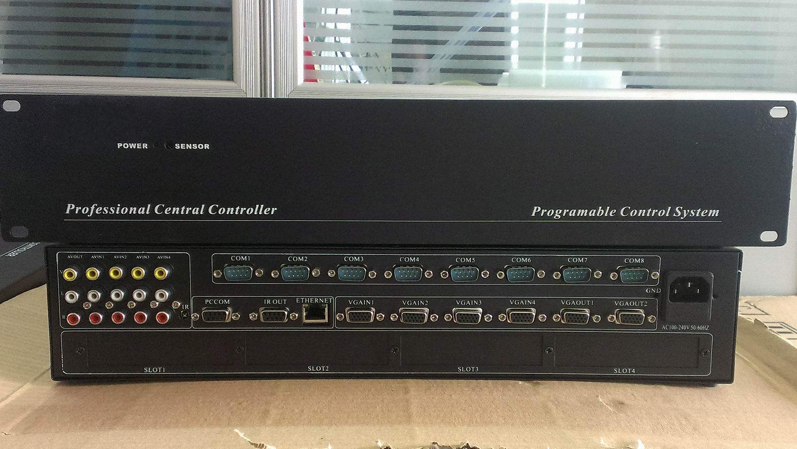 Central control system programmable design China control conference mid-control IPAD conference mid-control mainframe exhibition hall controller