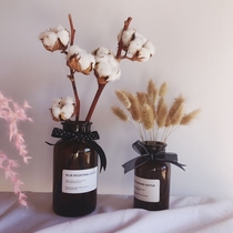 Imported kapok dried flowers Eternal flowers Special price Natural native cotton DIY bouquet garland flower material