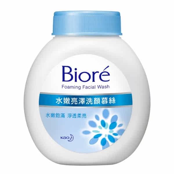 Biore 水嫩亮泽洗颜慕丝 更替瓶160ml