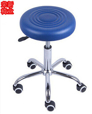 Fashion sprinkle stool Stool Beauty Stool Lift Hairdresser working stool Office computer stool Meicometrist paid round stool with wheels-Taobao