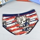 Caber chính hãng Đồ lót nữ Kabali tóm tắt cotton in ấn sáng tạo phụ nữ quần short giữa thời trang thủy triều quần lót cạp cao Giống cái