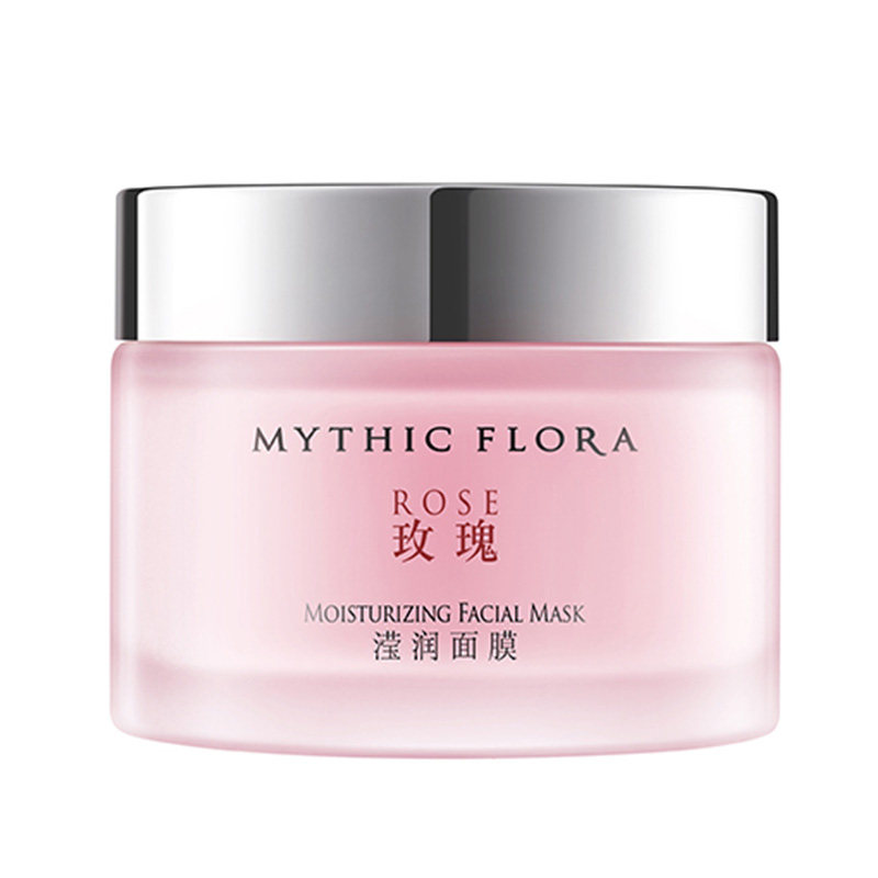 怡美天香玫瑰滢润面膜100g 长效补水保湿深度滋养肌肤水嫩面膜