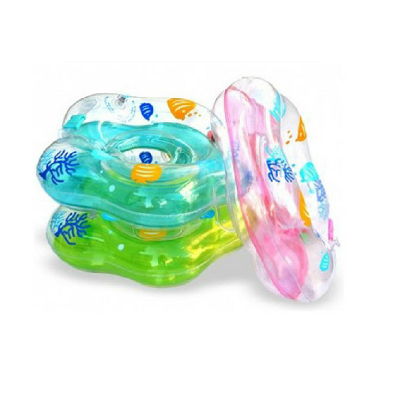 盈泰品牌 婴幼儿宝宝脖圈 儿童游泳充气坐圈 浮圈加厚花型游泳圈