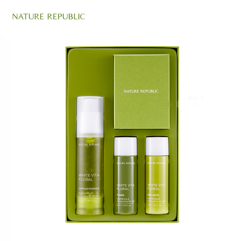 Nature Republic自然共和国沙漠百合维他净透胶囊精华企划套装