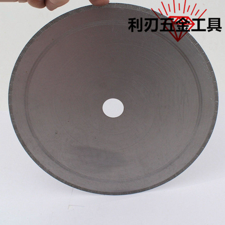 250mm 250mm 10 inch diamond ultra-thin saw blade with tooth cut cut sheet straight tooth sheet cut jade crystal emerald charcoal