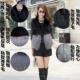 Áo vest lông nữ ngắn mùa thu đông mới là thời trang Hàn Quốc phiên bản Hàn Quốc của cừu lamb bãi biển cừu khâu tóc bện
