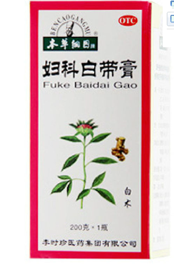 本草纲目 李时珍 妇科白带膏 200g*1瓶/盒 健脾舒肝 除湿止带