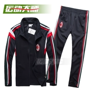AC Milan mới quần áo bóng đá phù hợp với dây kéo đào tạo bóng đá phù hợp với đội đồng phục đội áo dài mua
