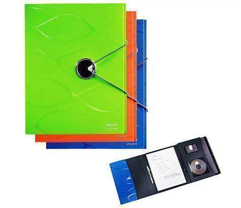 LEITZ Lili City 4536 Trifold convenience post folder Lili City 4536 Green Blue LZ4536