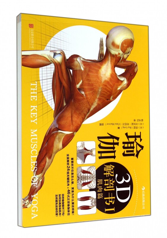 瑜伽3D解剖书(Ⅰ肌肉篇) 新华书店正版畅销书籍 博库网