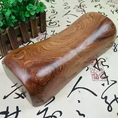 Chinese medicine recommended Myanmar Rosewood solid solid pillow mahogany health pillow cervical pillow cervical pillow hard pillow