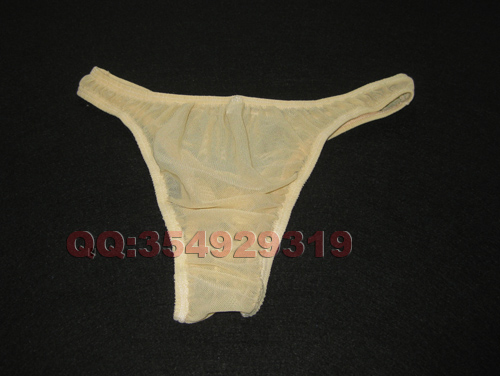Купить Трусы Сексуальный мужской телесного цвета маленький треугольник ...