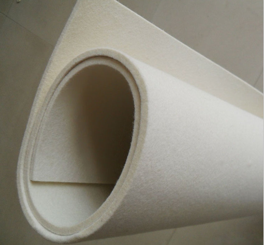 Special price goat felt suction oil felt 1*1 meters thick 10mm can be set for industrial machinery pure wool suction oil felt