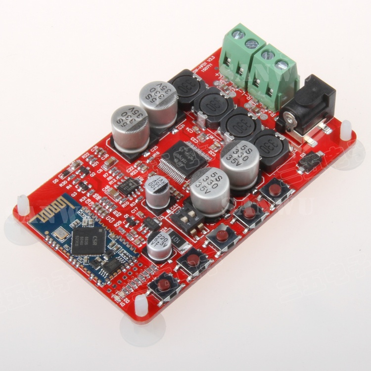 TDA7492P Bluetooth amplifier board Bluetooth audio receiving front and rear stage Bluetooth CSR4