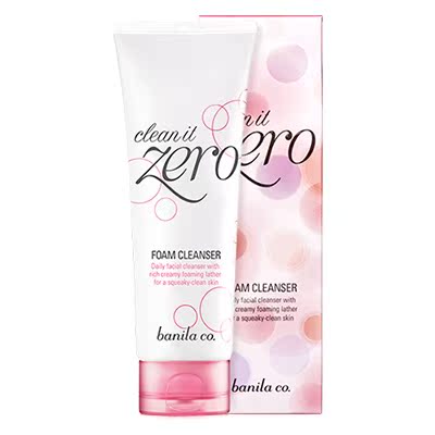 韩国 Banila Co. ZERO 乾净清洁洗面乳150ml台湾官网直邮进口