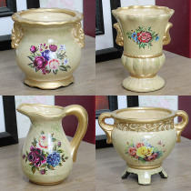 European vases home accessories living room decorations simulated flower arrangements retro ceramic vases and flower utensils