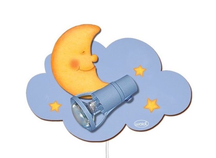 Germany Waldi Leuchten children's room wall lamp star moon lamp 82217 0
