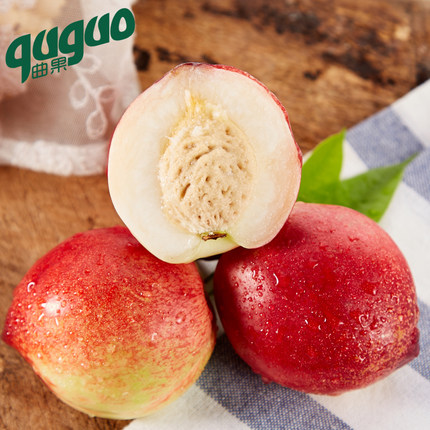 拍下立减5元 买就送1斤现摘新鲜桃子水果陕西油桃4斤非水蜜桃