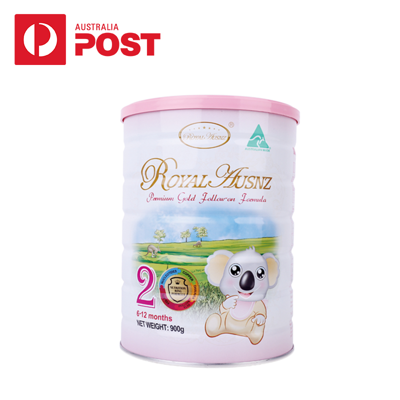皇家澳纽原装进口婴儿奶粉优质金装二段900g 澳洲直邮