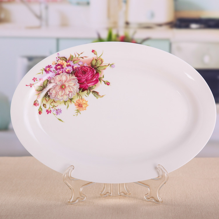 Dish dish oval fish dish steak dish West dish fast food plate West fish plate