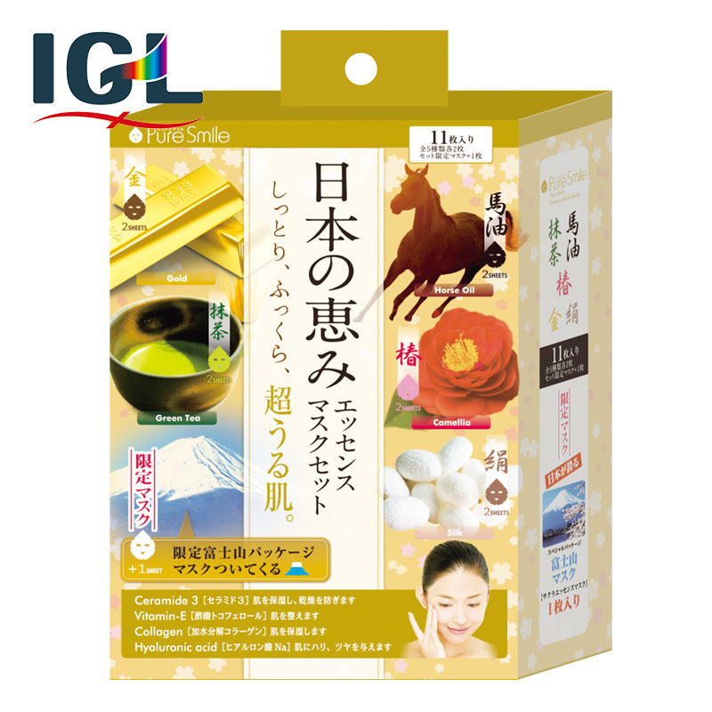【保税区】PURE SMILE 日本之惠精华保湿面膜11枚入套装