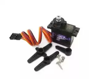 MG90S(9g size) Metal Gear 14g tilt steering gear SG90 upgraded version