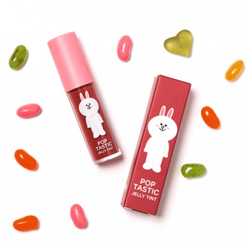 Missha/谜尚LINE FRIENDS 染唇啫喱 水感不油腻 哑光持久染唇液