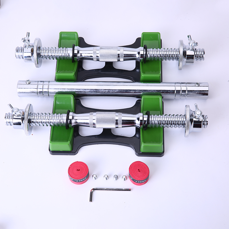 Dumbbell rack accessories Double safety nut Jujube rod set Various barbells Dumbbell piece Connecting rod Spring hairpin