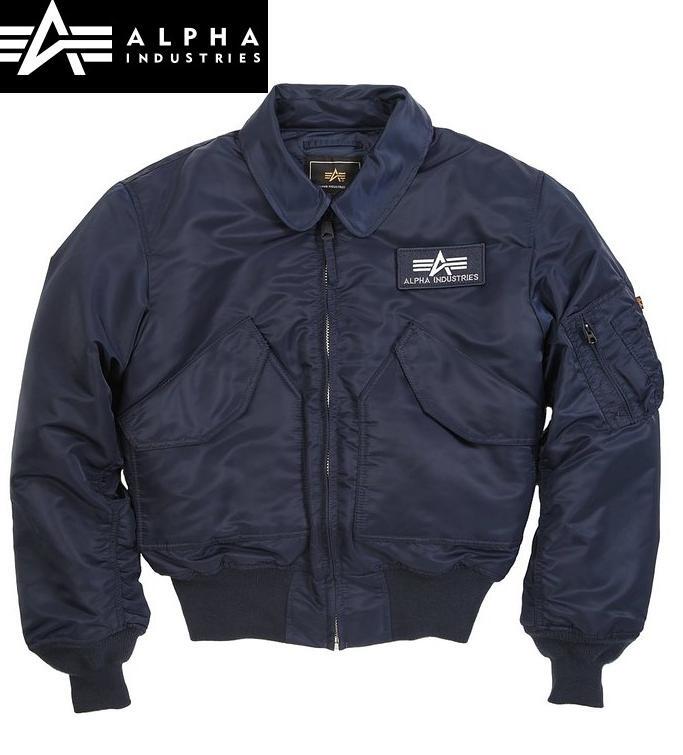 Alpha Alpha Industrial Cwu45P Flight Jacket Outdoor Nylon Light Waterproof Cotton-Padded Classic Men's Jacket