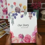 Полиуретановый фотоальбом, книга роста для влюбленных, «сделай сам»