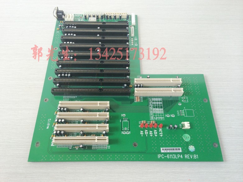Original dress Research Xiang IPC-810A IPC-810B Industrial computer base plate IPC-6113LP4 into colour new belt package-Taobao