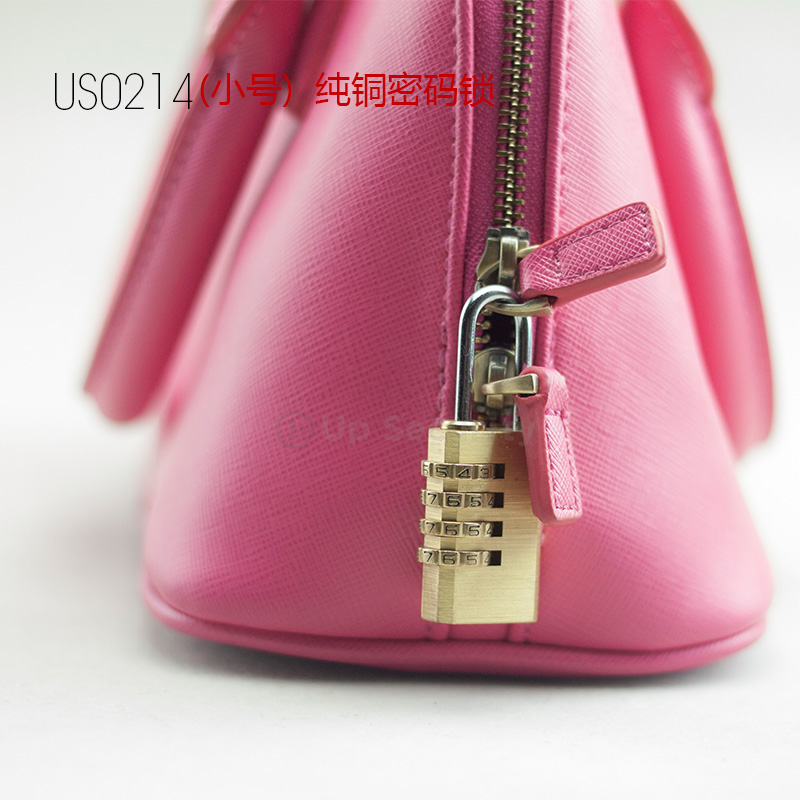 Premium full copper password padlock Four coded lock Suitcase Bag Lock Fitness Room Code Lock Bronze Lock