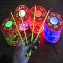 LED paper portable belt blessing lantern Childrens toy light wedding festival decorative light factory direct sales with battery