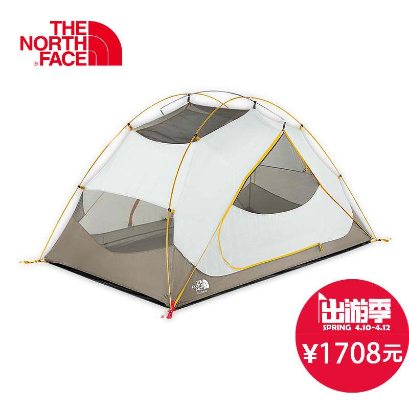 【2015秋冬新款】THE NORTH FACE(北面) 两人三季野营帐篷 A3D7