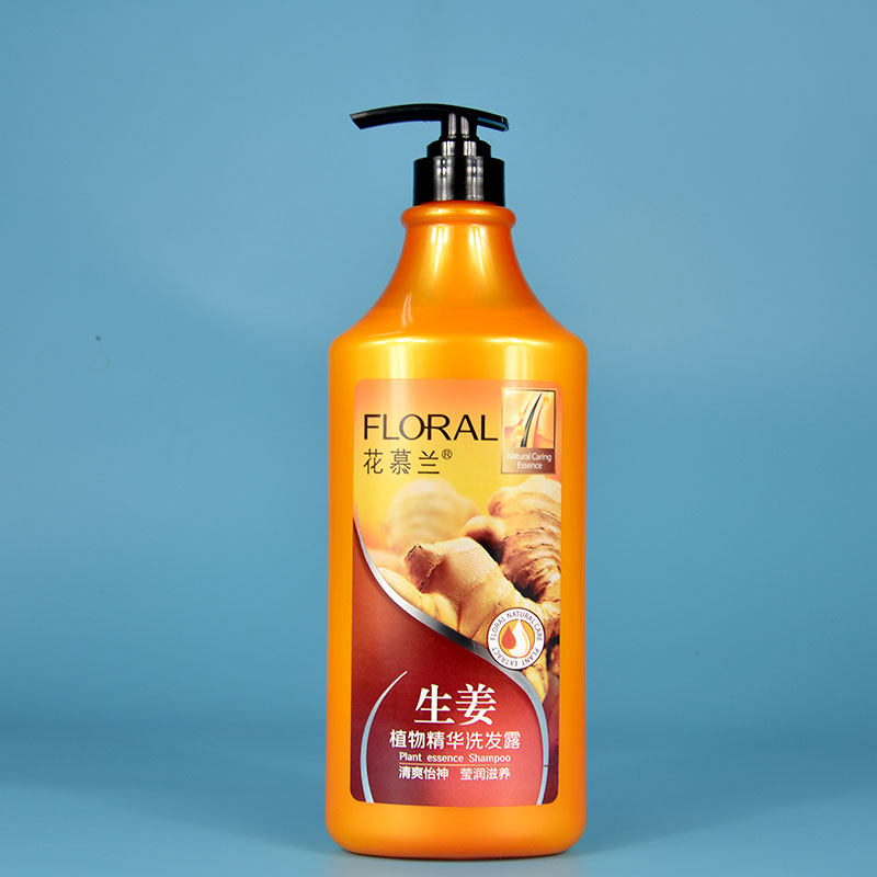 花慕兰生姜植物精华洗发露1kg 修护毛糙去屑洗发水