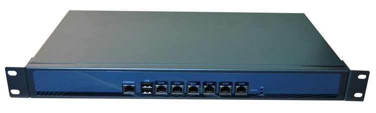 Xeon quad-core six-port gigabit soft routing control machine supports various systems love fast ROS package adjustment