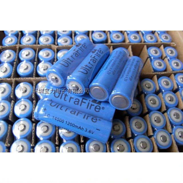 Point 14500 lithium battery 5 charge battery 3 7V 5 AA LED flashlight charge lithium battery