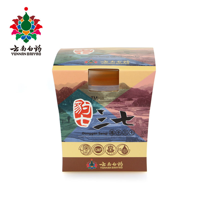 云南白药 豹七 冻干三七切片 90g 云南田七片 文山特产