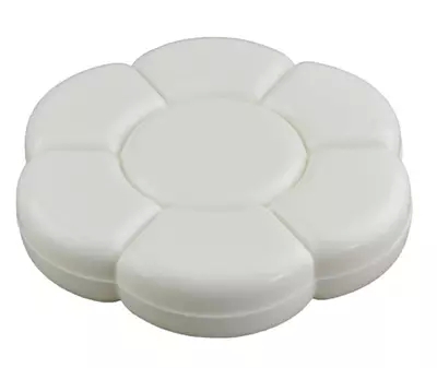 Pizza Palette Flower Palette Plastic Palette with Cover Art Palette Double - sided Use