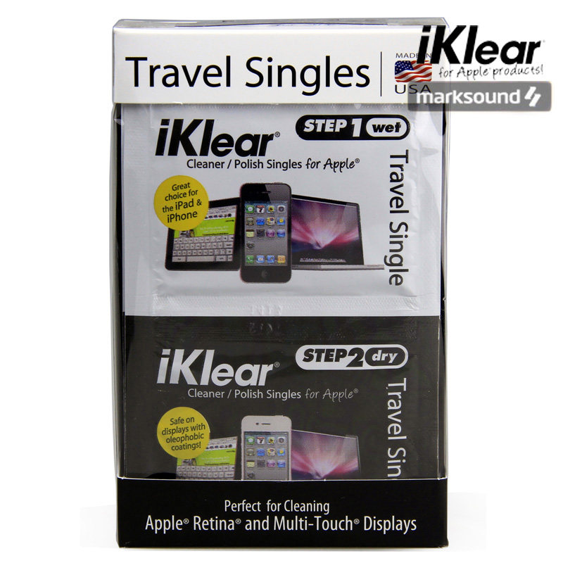 iKlear IK-SP12 professional screen cleaning dry wet wipes glasses camera phone tablet computer cleaning tool