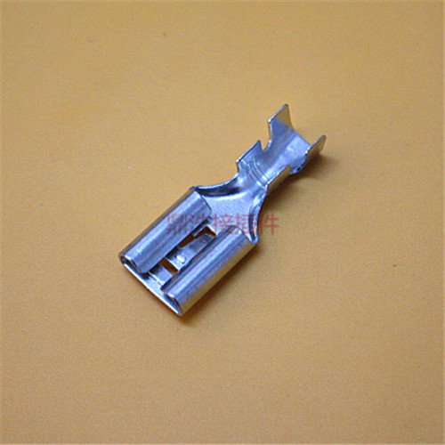9 5 plug spring flat barbed terminal block cold-pressed terminal copper connector DJ621-E9 5*1 2D