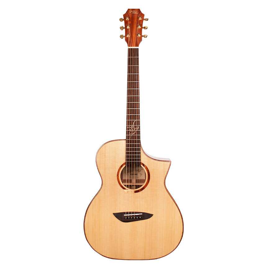 Gopher Wood Guitar G720ce Folk Guitar Gopher Wood Full Board