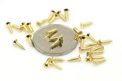 Lock catch with screw luggage screw self tapping small screw flat head small screw 4 3 * 2 5 * 6 screws