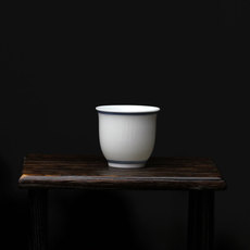 Пиала 春山玉品 养心杯 青花双圈品茗杯养心杯闻香杯 玉兰杯 逋客特惠