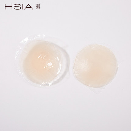 HSIA遐 游泳防水透气防凸点胸贴乳贴 超薄内衣隐形硅胶乳头贴女-tmall.com天猫