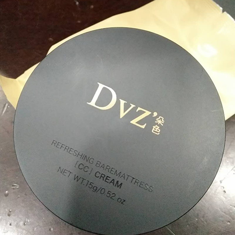 朵色气垫cc霜dvz黛若拉水光cc隔离遮瑕裸妆送替换装新粉扑