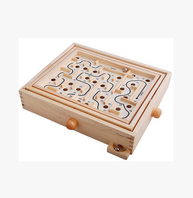 Children adults are all advisable intellect puzzle toy hand-eye coordination wooden maze game