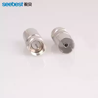 Sebe BD130 TV connector full copper 9 5TV female seat rotating can be spun inch f head TV set converter head